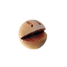 Imagem de Quebra Cabeças 3D Pacman Busto Mdf 3Mm Natural - Darama