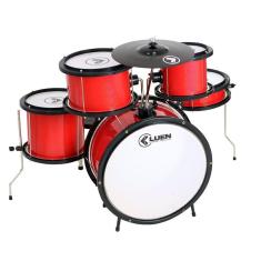 Imagem de Bateria infantil pop vermelha Luen