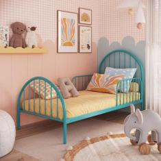 Imagem de Cama Infantil em Ferro 199x110x95 Cm Hope Azul - Camas e Beliches