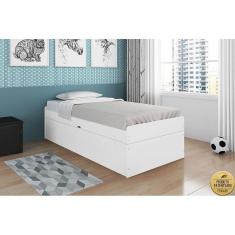 Imagem de Cama Solteiro Camila Branco Framar