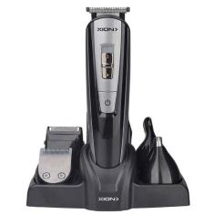 Imagem de Conjunto de Barbeador Sem Fio Xion XI-HAIR5X1A - Preto/Prata