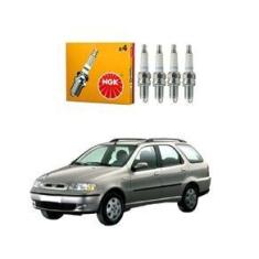 Imagem de Jogo Velas Ignição Ngk Fiat Palio Weekend 1.0 16V 1.3 16V 2000 A 2003