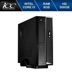 Pc Gamer Completo Hércules Intel i3 3º Ger. GT 730 4GB 8GB HD 500GB Wi-fi