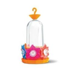 Imagem de Bebedouro Para Beija-Flor 6 Flores Laranja 310ml Nutriplan