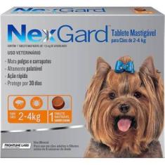 Imagem de Antipulgas E Carrapatos Nexgard Para Cães De 2 a 4Kg Com 1 Tablete - B