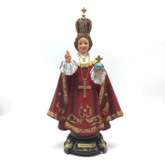 Imagem de Imagem Menino Jesus De Praga Resina Grande 33 Cm