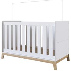 Imagem de Berço Mini Cama 3 Em 1 Com Colchao FM011 Branco Comm