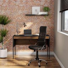 Imagem de Cadeira de Escritório Diretor Giratória Wrigley ii com Braços Preta