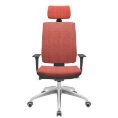 Imagem de Cadeira Office Brizza Soft Concept Rosé Autocompensador Com Encosto Ca