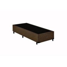 Imagem de Cama Box Solteiro 88 Bello Box - Suede Marrom