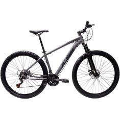 Imagem de Bicicleta Aro 29 Ksw Xlt 24v Freio A Disco Suspensão Mountain Bike Alumínio Grafite 21