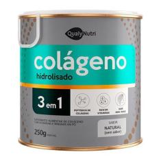 Imagem de Colágeno Hidrolisado 3X1 Natural 250G Qualynutri