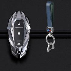 Imagem de TPHJRM Capa da chave do carro em liga de zinco, adequado para Chevrolet Malibu XL Equinox Suporte para carro Shell Acessórios para carro