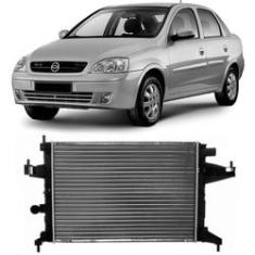 Imagem de Radiador Chevrolet Corsa 1.0 2003 a 2008 Com Ar Visconde