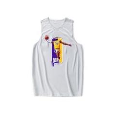 Imagem de Regata Lebron James Basquete Nba Camiseta Los Angeles Lakers