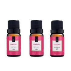 Imagem de Kit 3 Essências Geranio - 10Ml Via Aroma