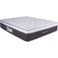 Imagem de Colchão King Luckspuma Satisfaction Visco Sued - (193x203x36cm)