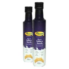 Imagem de Kit 2 Óleo De Linhaça  Extra Virgem Pazze 250Ml