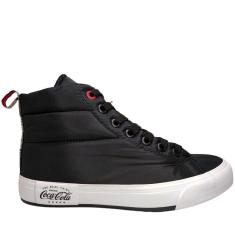 Imagem de Tênis Feminino Casual Botinha Atlanta Puffer HI Coca Cola Cc2240