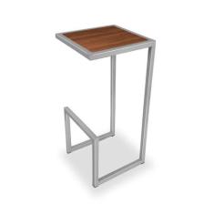 Imagem de Banqueta Banco Alto Rochester Cozinha Área Gourmet Prata e Villandry -