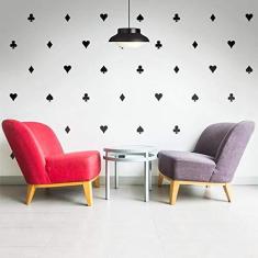 Imagem de Kit Adesivos de Parede Naipes Baralho--g