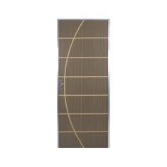 Imagem de Kit Porta de Madeira Lisa 212x85cm com Batente de Alumínio 3,6cm Ecomadeiral MGM Carvalho Quebec