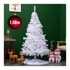 Imagem de Árvore De Natal Canadense Branco 1,50m Pinheiro 219 Galhos - TAIRA HOM