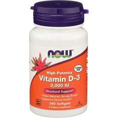 Imagem de Vitamina Now D3 2.000Iu 240Softgels Now Foods Made In Usa