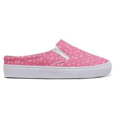 Imagem de Tênis Mule Feminino Slip On Calcanhar Aberto Babuche Rosa - Zafrem