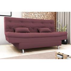Imagem de Sofá Cama Salomé Veludo Rose E431 - Matrix