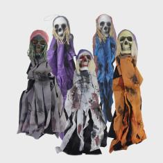 Imagem de Boneco Esqueleto Pirata Halloween