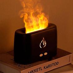 Imagem de Aromatizador De Casa Umidificador Ambiente Simula Chama Fogo - RELET