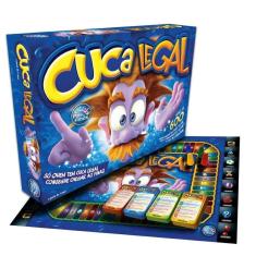 Imagem de Cuca Legal Jogo De Tabuleiro Com 600 Perguntas e Respostas - Pais e Filhos