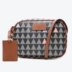 Imagem de Bolsa Schutz Tiracolo Triangle Feminina-Feminino