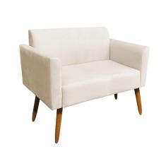 Imagem de Kit 01 Namoradeira 02 Poltronas Marisa Bege