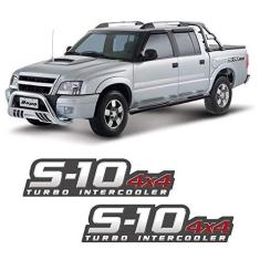 Imagem de Par De Adesivos S10 2009/2011 Turbo Intercooler 4x4 