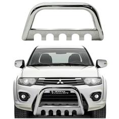 Imagem de Para-choque De Impulsão L-200 08 a 16 Protet Carter Cromado