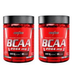 Imagem de Bcaa 2044Mg 90 Caps Integralmedica Kit 2 Potes