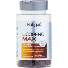 Imagem de KATIGUÁ Licopeno Max Óleo De Semente De Abóbora Zinco & Selênio + Vitamina E Sem Sabor Katiguá 60 Cápsulas Soft Gel • 30 Doses Laranja