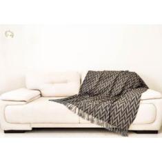 Imagem de Xale Manta Para Sofa Decorativo Com Franja 2 lugares 1,40 x 1,60 - Lov