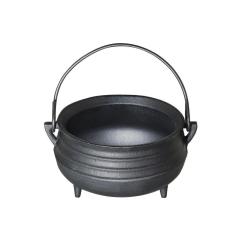 Imagem de Panela Tripé Nº 7 Ferro Fundido Tampa Ferro Santana 5 Lt