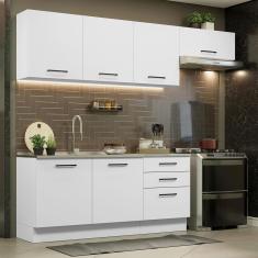 Imagem de Cozinha Completa 260002 Com Armário E Balcão Branco