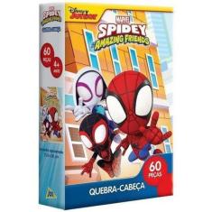 Imagem de Quebra-Cabeça 60 Peças Os Vingadores Spidey Toyster