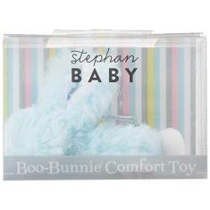 Imagem de Stephan Baby Salsicha Pelúcia Boo-Bunnie Comfort Toy e Boo Cube, Azul