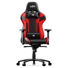 Imagem de Cadeira Gamer Olympians Poseidon Preta e Vermelha