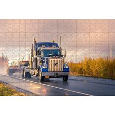 Imagem de Quebra Cabeça Caminhão de 300 peças + Chaveiro presente