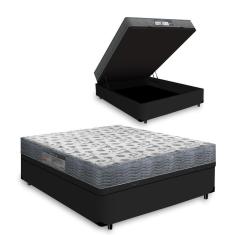 Imagem de Cama Box Baú Viúva + Colchão D33 Ortobom ISO 100 128cm