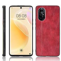 Imagem de Capa adequada para Huawei Honor Nova 8, capa de celular estilo couro, proteção robusta 360° proteja seu telefone capa de cor retrô para Huawei Honor Nova 8