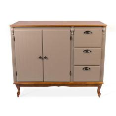 Imagem de Balcão para Pia de Cozinha Copenhagen 120 cm de Madeira com 2 Portas 3