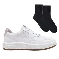 Imagem de Kit Tênis Democrata Drake Pulse Masculino + Par d-Masculino